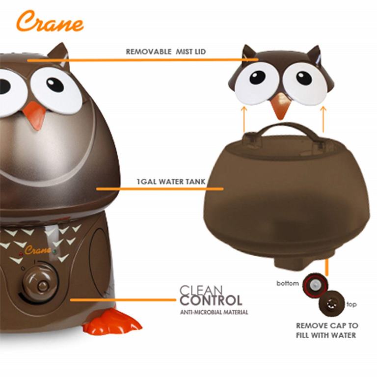Crane Owl Humidifier Review