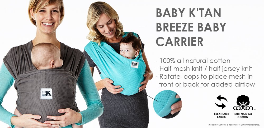 Baby K’tan Breeze Baby Wrap Carrier Review