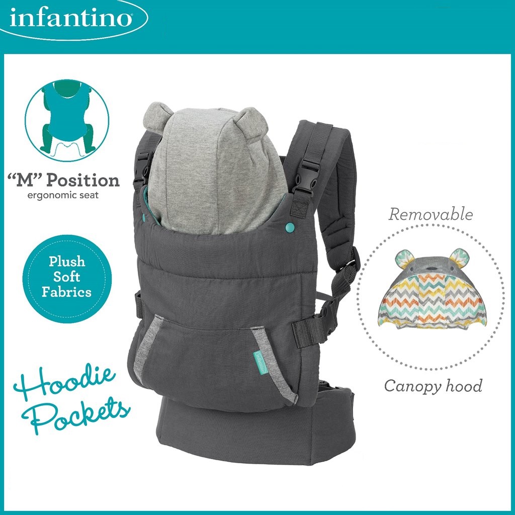 Infantino Cuddle up Ergonomic Hoodie Carrier Review