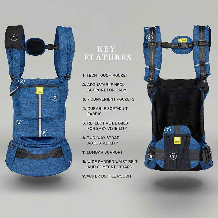 Lillebaby Pursuit Pro Heathered Sapphire Review