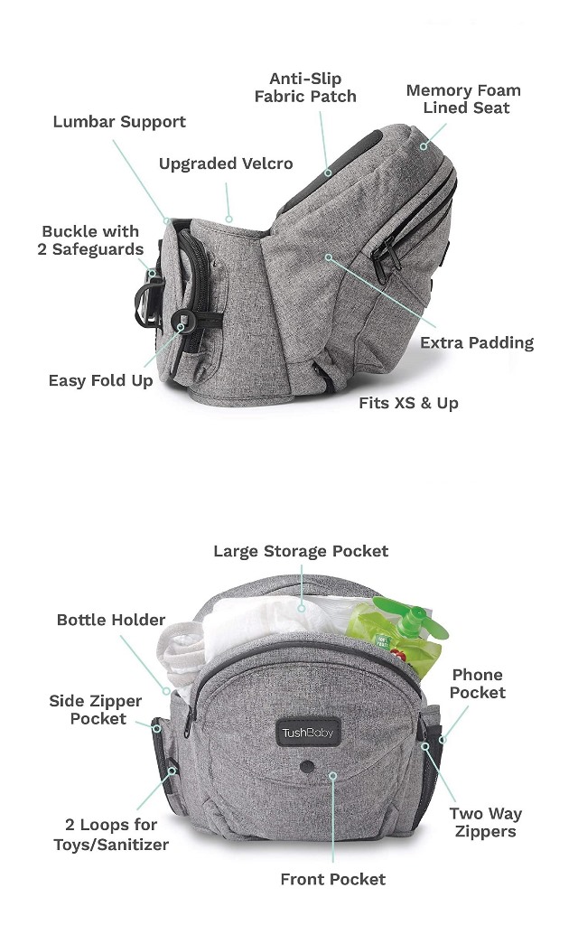 Tushbaby Carrier Accessories Review