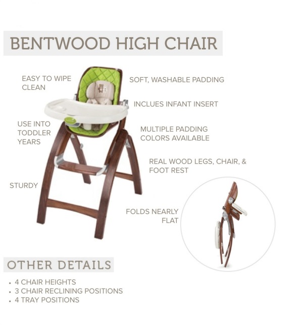 Summer Infant Bentwood High Chair, Summer Infant Bentwood High Chair Replacement Pad