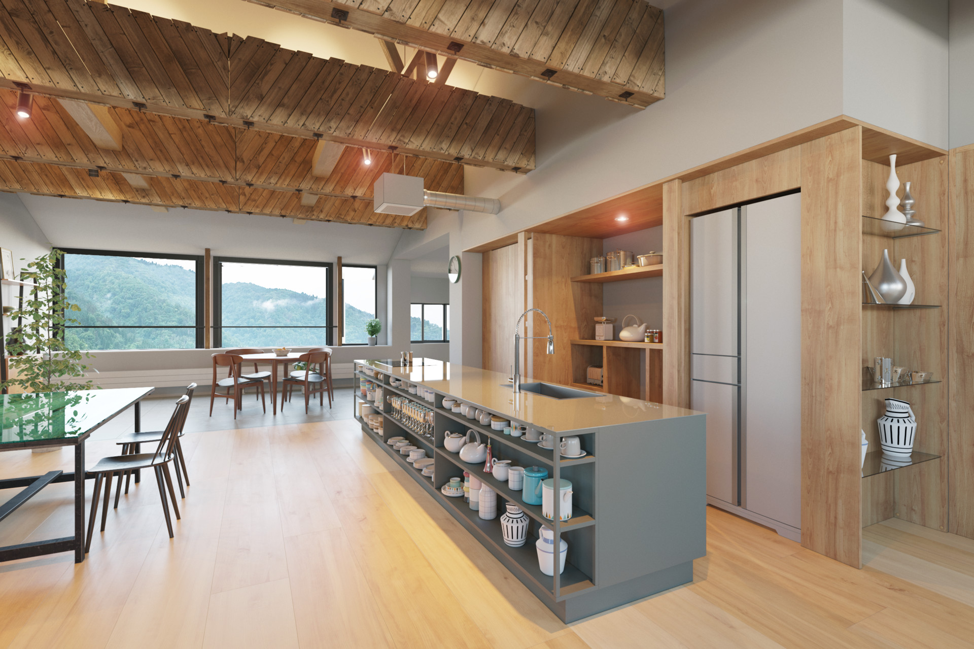 japanese interior design kitchen