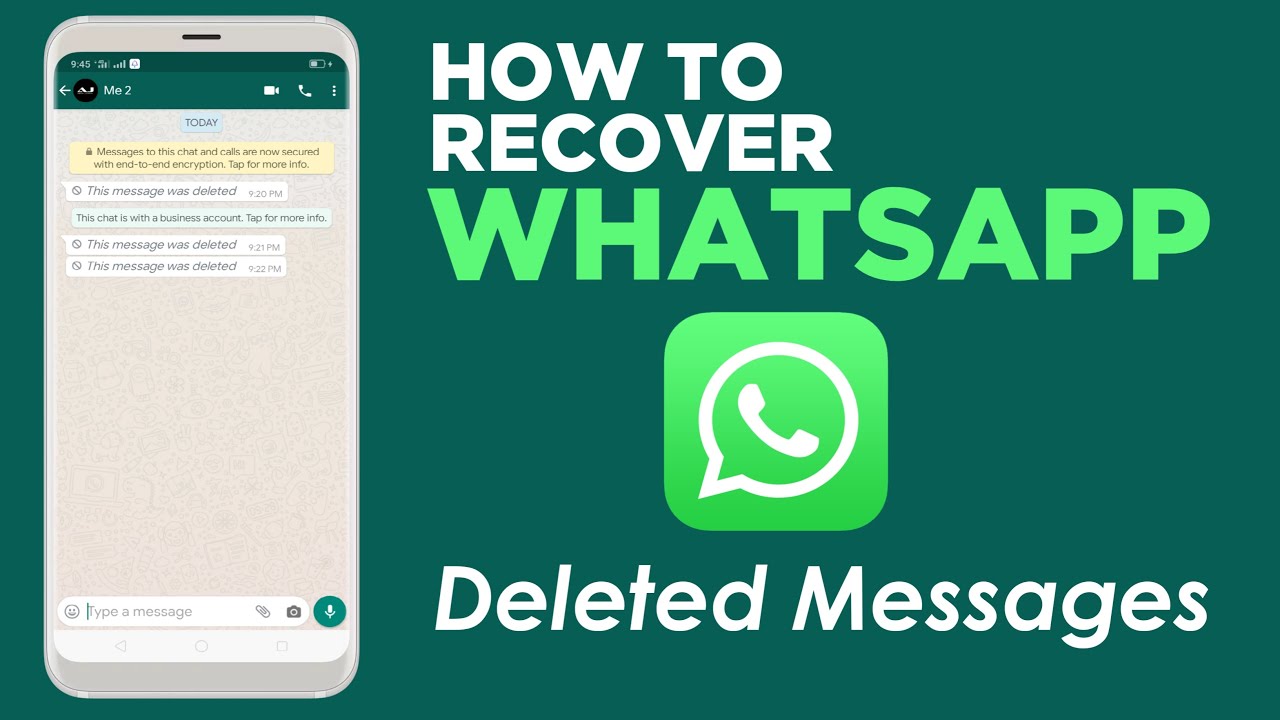 How To Recover Deleted Whatsapp Messages Or Conversations Step By Step Information Go Get 5255